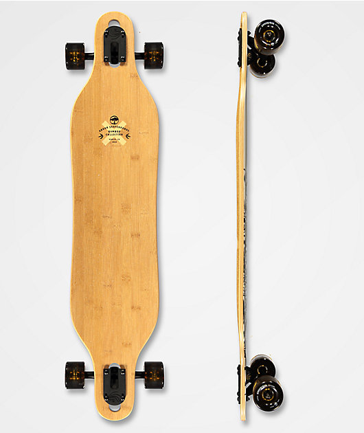 Arbor Axis Bamboo 40" Drop Through Longboard Complete
